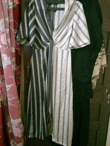 Striped Midi Dress