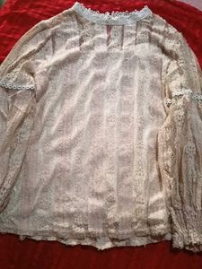 Lace Long Sleeve Top