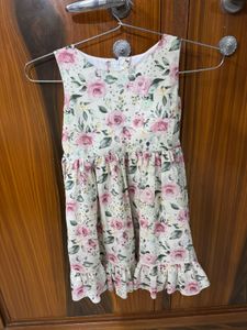 Frill Frock With Shrug