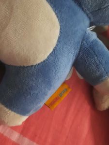 Cute Blue Plush Toy