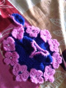 Handcrafted Corhet laddu Gopal Dress