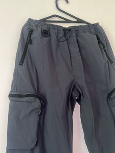 Primark Cargo Gray Pants Polyster