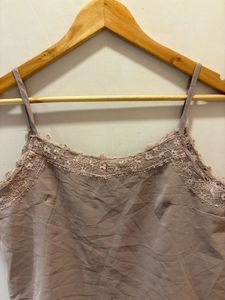 Beautiful Lace Trim Cami Top
