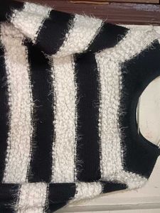 Striped Knit Sweater