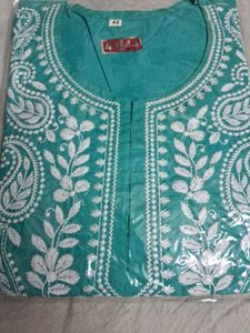 Elegant Cyan Kurti