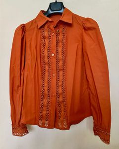 Cutout Lace Shirt