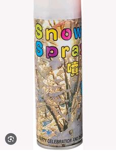 snow spray for party