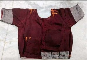 Brown Colour Cotton Blouse