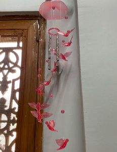 Pink Wind chimes