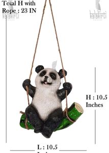 Polyresin Animal figurine hanging foe decoration