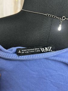 Blue Zara Top