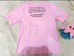 Graphic Tshirt nd Bell bottom jeans combo