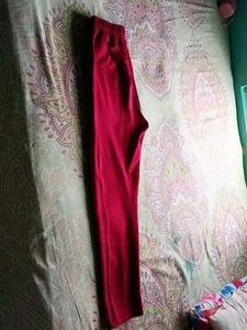 28 Size Maroon Cotton Pant
