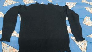 Embroidered Floral Wreath Sweater