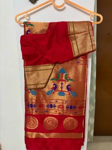 Paithani Saree with stitched blouse