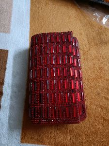 Red Party Clutch