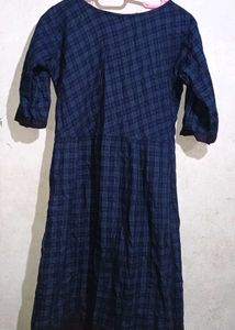 Blue Chex  One Piece