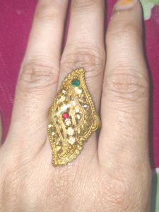 Gold Plated Statement Ring