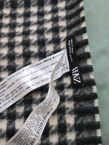Winter Soft Checkered Scarf - Long