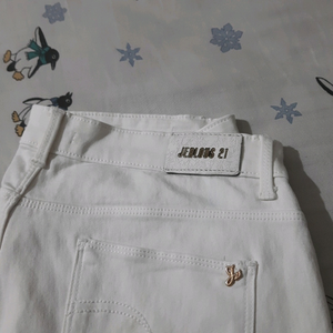 JEALOUS 21 slim women white jeans