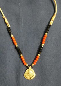 Beaded Pendant Necklace