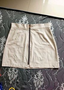 Chic Faux Leather Mini Skirt | LALU | Size S