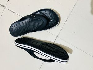 Original Branded Crocs Black Flip Flops  For Men