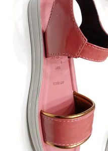 Peach Sandals - Flats