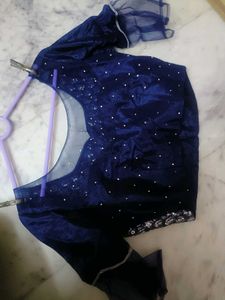 Cinderella Dress In Navy Blue