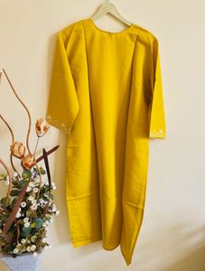 Elegant Yellow Kurta