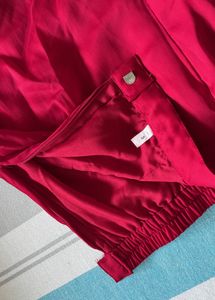 Red Kurta Set Women