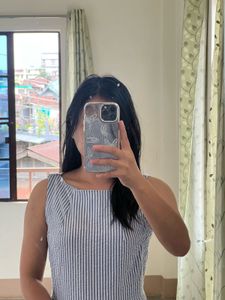Striped Midi Dress