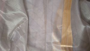 Elegant banrasi silk top dupatta set Material