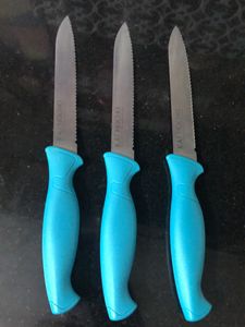 SET  OF Kai Hocho 3 Kitchen Knives