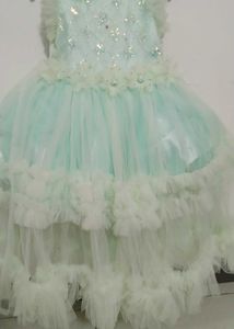 Mint Green Tulle Party Dress