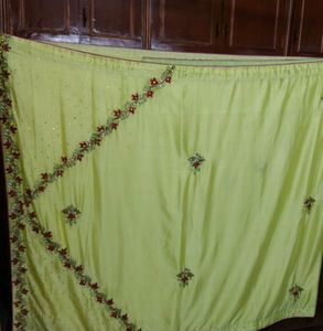 Chiffon Heavy Work Saree