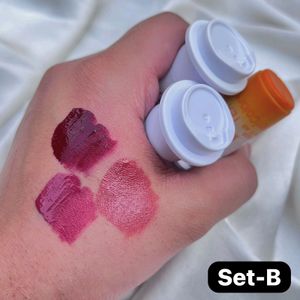 Korean Milk Tea Lip Mud Lipstick 💄💜