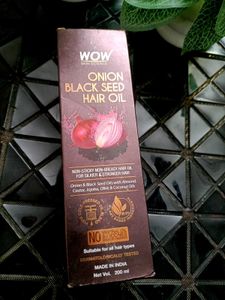 WOW Onion Black Seed Hair Oil