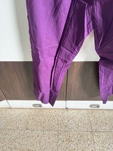 Purple Kurta Set