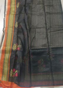 Art Silk Saree With Blouse 6 Meters