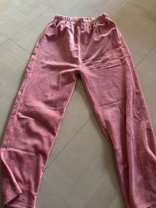 Pink Velvet Hoodie &amp; Pants Set