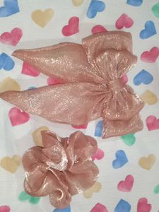 Hair Bow And Scrunchies
