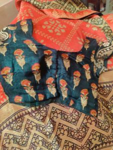 Saari With Blouse