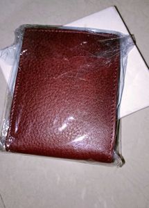 Brown Leather Woodlands Wallet