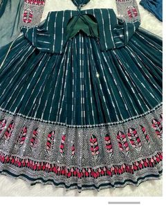 Embroidered Beautiful Stunning Anarkali Set