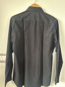 Men's Black Button-Down Shirt