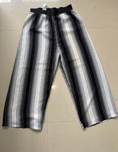Straight Striped Pants