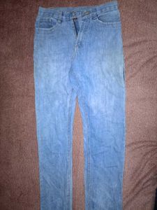 Sky Blue Jeans For Men And Women.