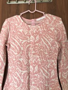 8ight Seconds Women Pink Sweater Dress