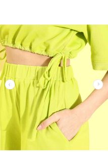 Neon Yellow Co-ord Set